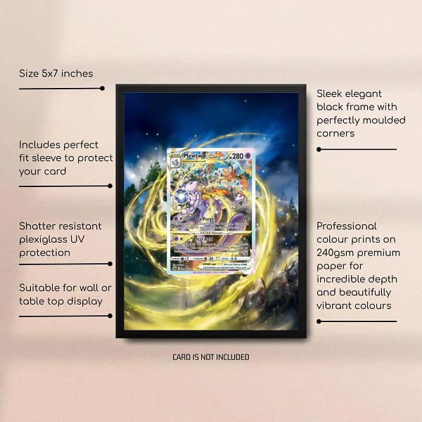 MewTwo GG44/GG70 Pokémon Extended Art Frame - Crown Zenith
