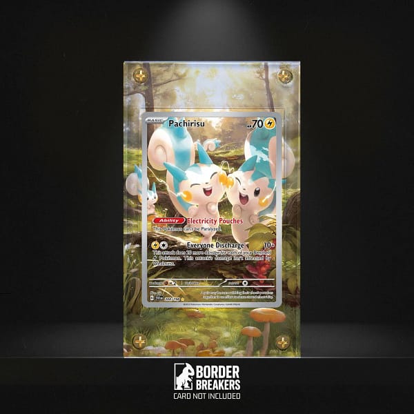Pachirisu 208/198 Pokémon Extended Art Display Case