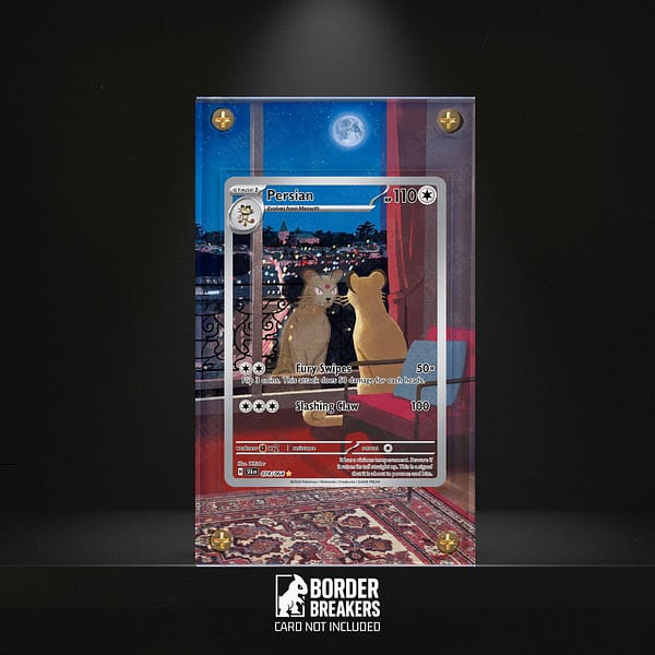 Persian 078/064 Pokémon Extended Art Display Case