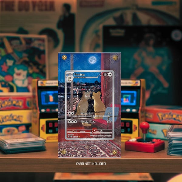 Persian 078/064 Pokémon Extended Art Display Case