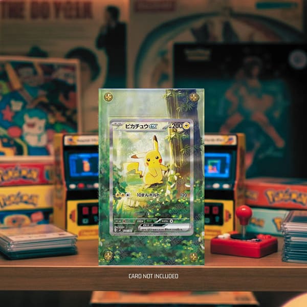 Pikachu 764/742 Pokémon Card Extended Art Display Case