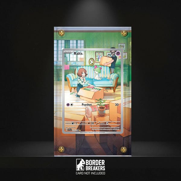 Ralts 211/198 Pokémon Extended Art Display Case