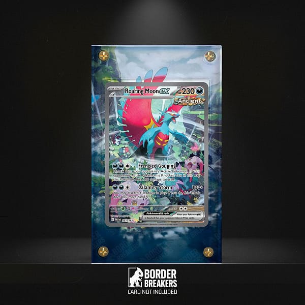Roaring Moon 251/182 Pokémon Extended Art Display Case