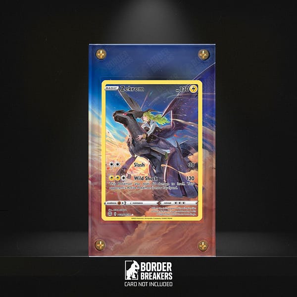TG05/TG30 Zekrom (195/184) Pokemon Card Extended Art Case