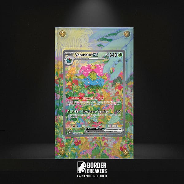 Venusaur ex 198/165 Pokémon Extended Art Protective Case