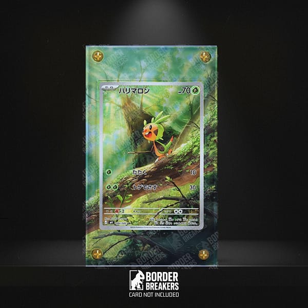 084/083 Chespin Pokémon Card Extended Art Display Case