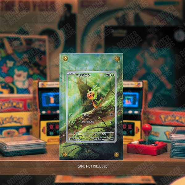 084/083 Chespin Pokémon Card Extended Art Display Case