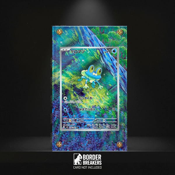 086/083 Froakie Pokémon Card Extended Art Display Case