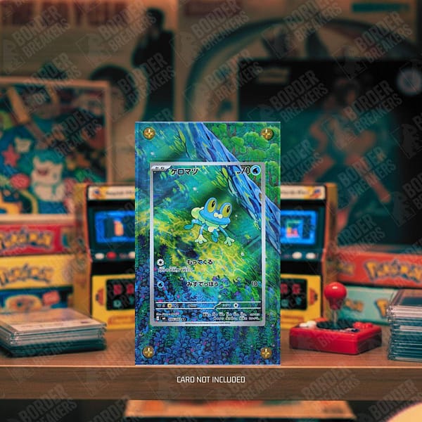 086/083 Froakie Pokémon Card Extended Art Display Case