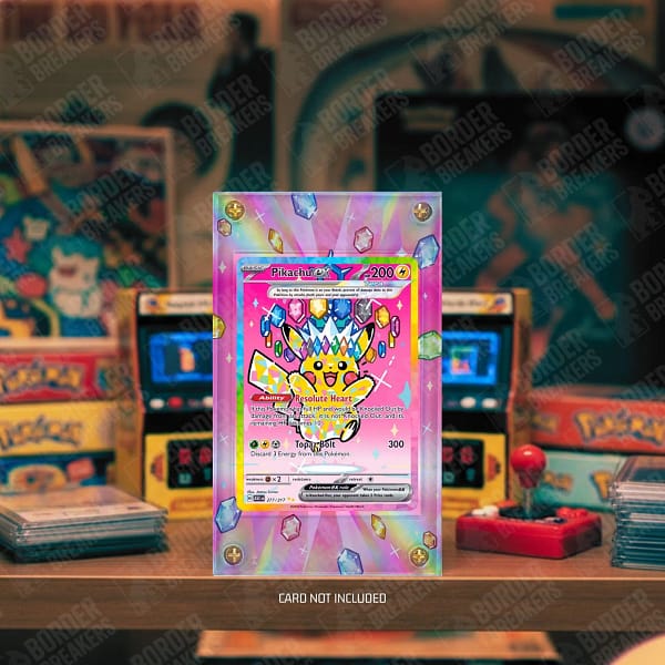 277/217 Pikachu ex Pokémon Card Extended Art Display Case