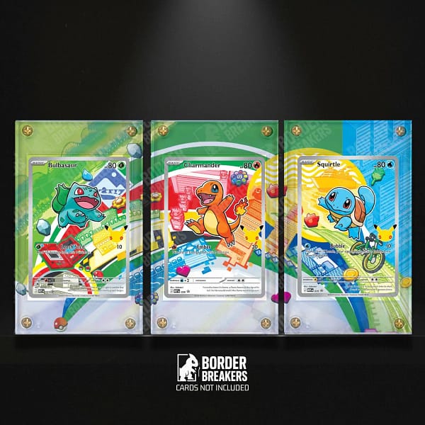 Bulbasaur Charmander Squirtle First Partner Illustration 30th Collection