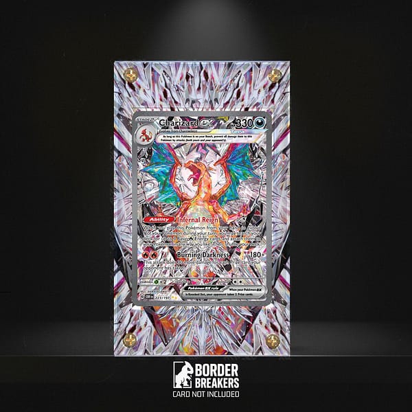 Charizard ex 223/197 Pokémon Card Extended Art Display Case