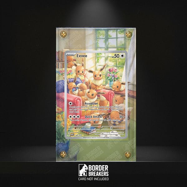 Eevee 188/167 Pokémon Extended Art Artwork Display Case