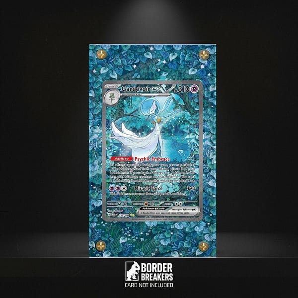 Gardevoir ex 233/091 Pokémon Card Extended Art Display Case