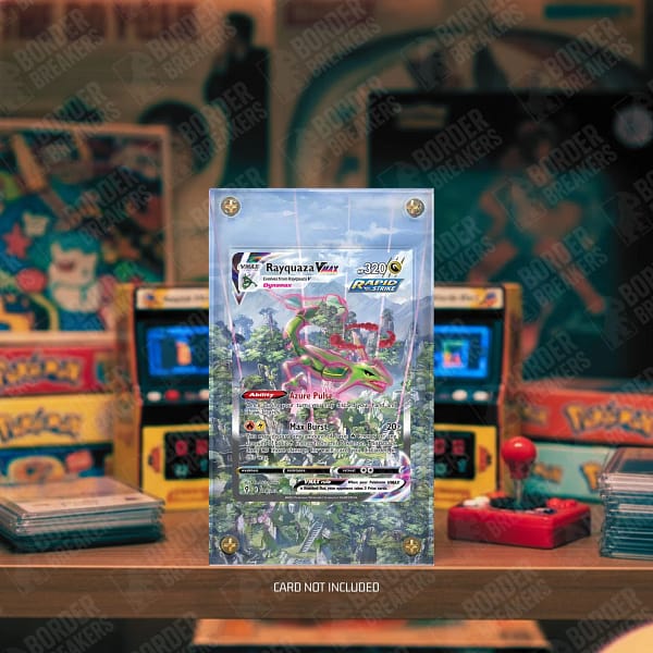 Rayquaza VMAX 218/203 Pokémon Extended Art Artwork Display Case