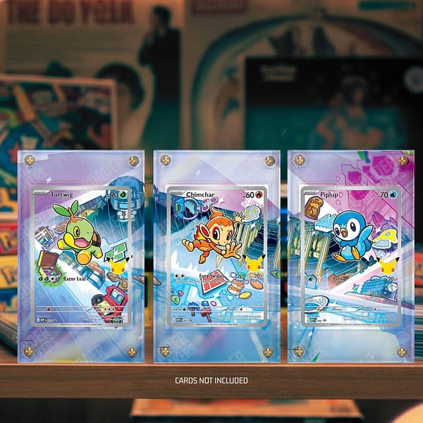 Turtwig Chimchar Piplup First Partner Illustration 30th Collectio