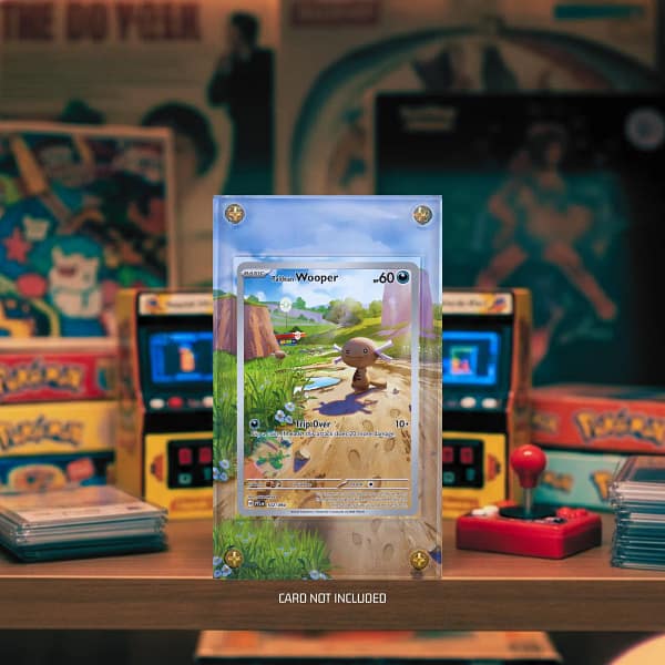 102/094 Wooper Pokemon Card Extended Art Case