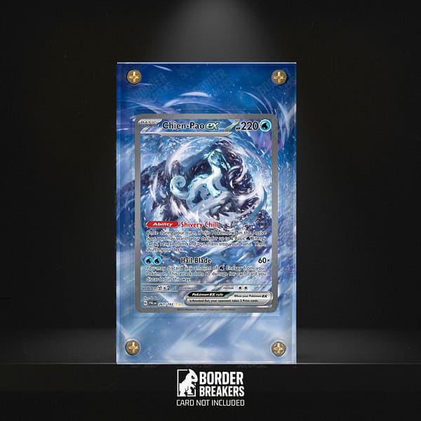 Chien-Pao 261/193 Pokémon Extended Art Display Case