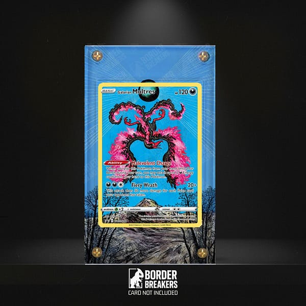 Galarian Moltres SWSH284 Pokémon Extended Art Display Case