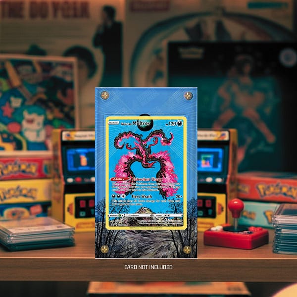 Galarian Moltres SWSH284 Pokémon Extended Art Display Case