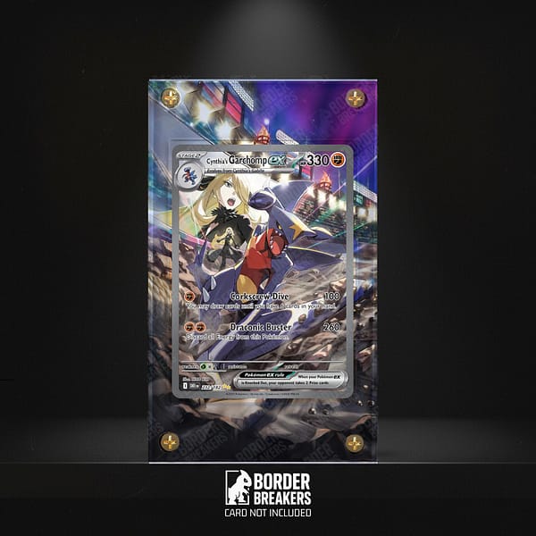 Garchomp 232/182 Pokémon Extended Art Display Case
