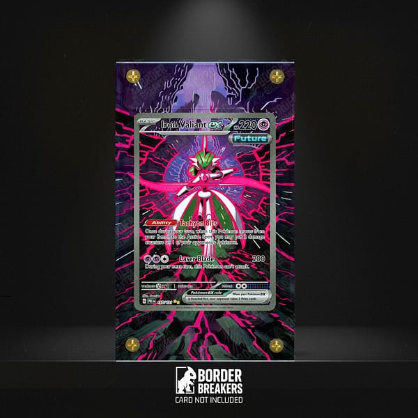 Iron Valiant 157/131 Pokémon Extended Art Artwork Display Case