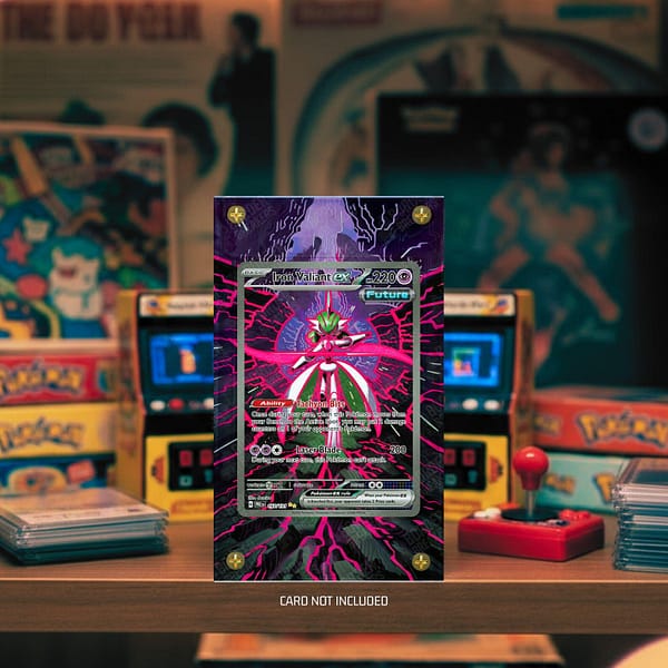 Iron Valiant 157/131 Pokémon Extended Art Artwork Display Case