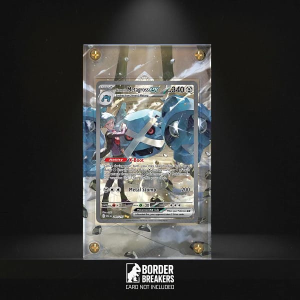Metagross 289/217 Pokémon Card Extended Art Display Case