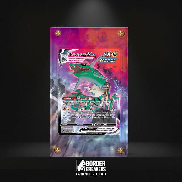 Rayquaza VMAX TG20/TG30 Pokémon Extended ArtDisplay Case