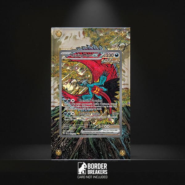 Roaring Moon 162/131 Pokémon Extended Art Display Case