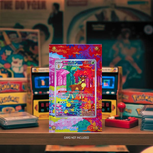 Sawsbuck 166/162 Pokémon Extended Art Display Case