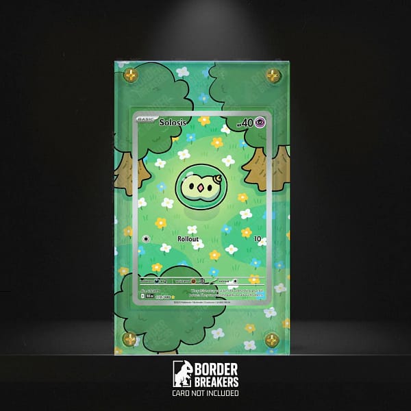 Solosis 118/086 Pokémon Extended Art Display Case