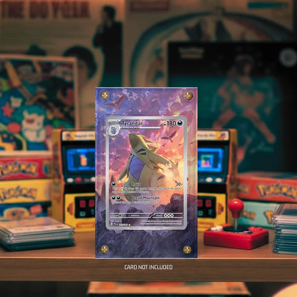 Tyranitar 222/193 Pokémon Extended Art Display Case